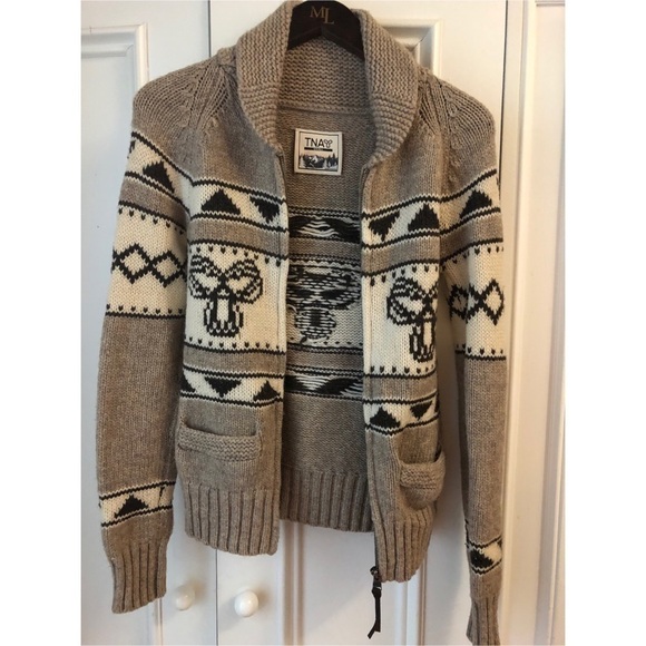 Tna Aritzia Sea to Sky Lambswool Sweater - Small - Picture 10 of 12